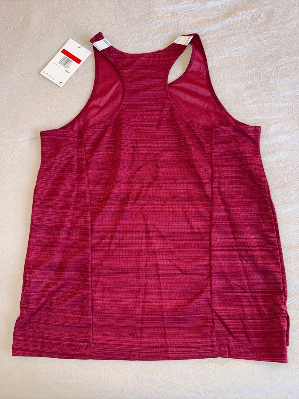 Nike Dri-FIT Performance Tank - Burgundy